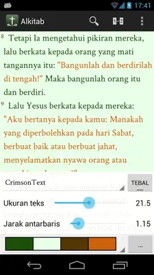 Alkitab android App screenshot 28