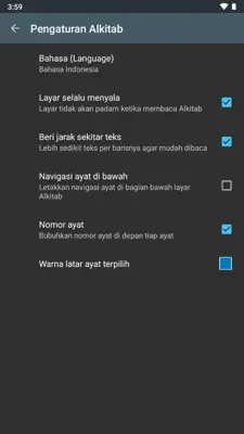 Alkitab android App screenshot 4